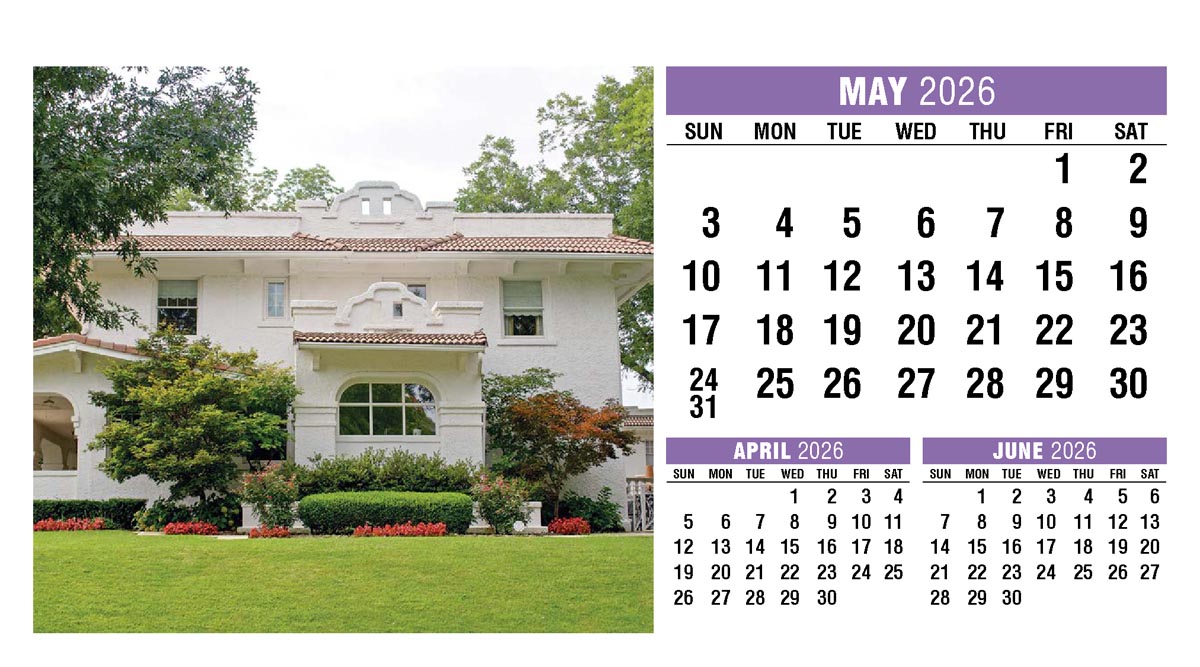 Galleria Homes Promotional Desk Calendar- 2026